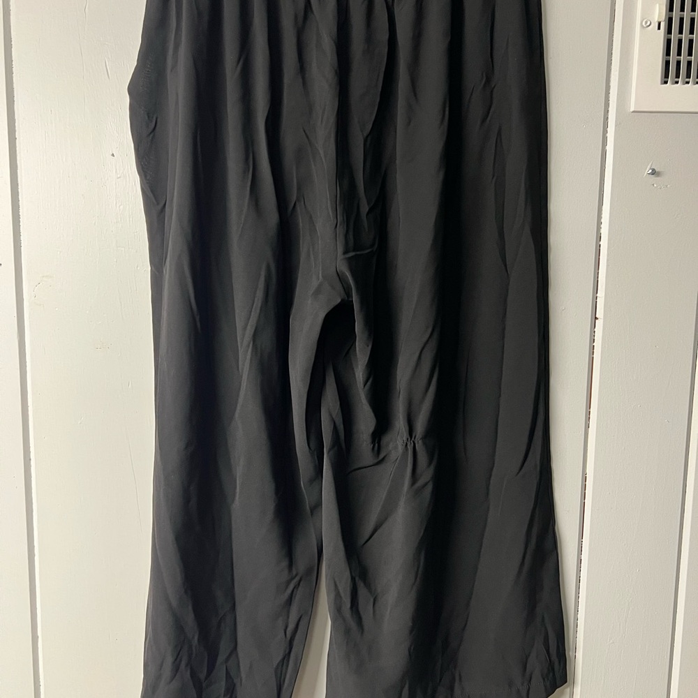 Women's Wide Leg Black Pants